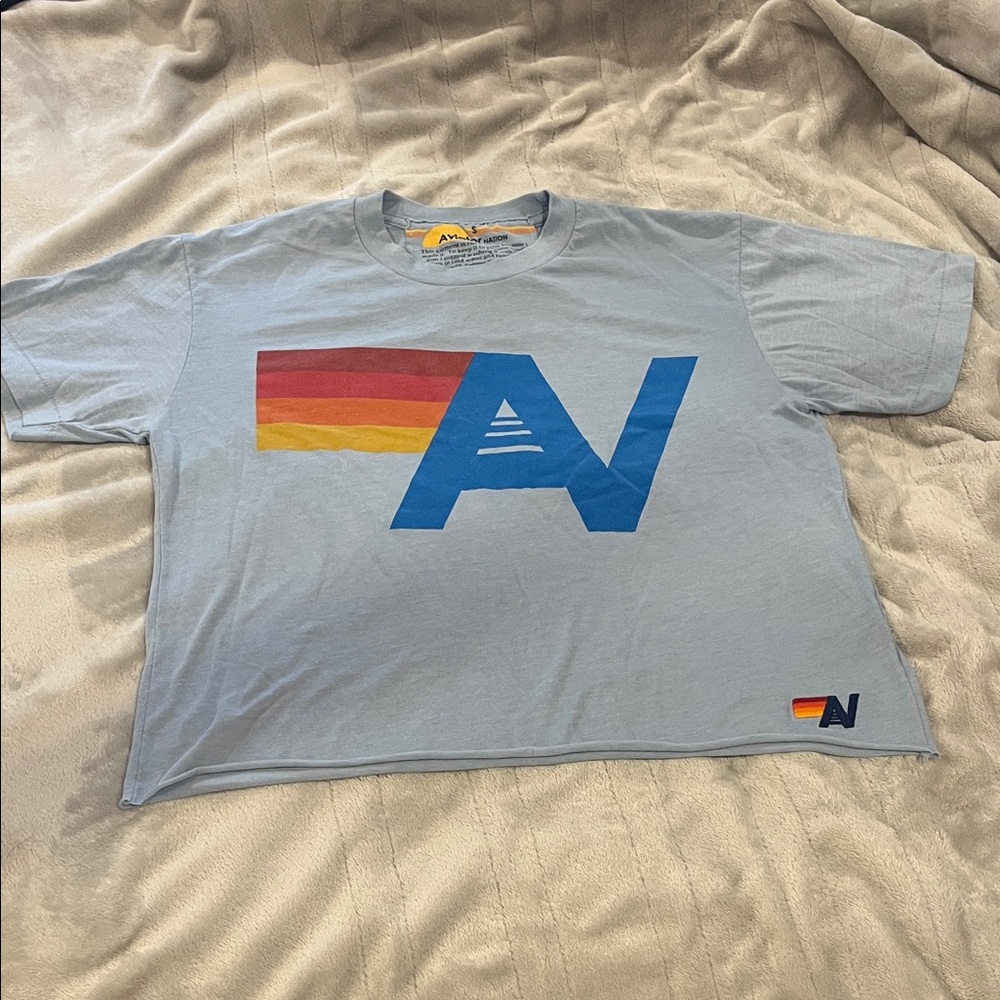 Aviator Nation Light Blue Tee